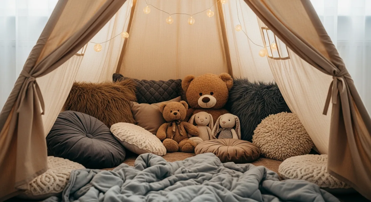 calm down corner cosy toddler space